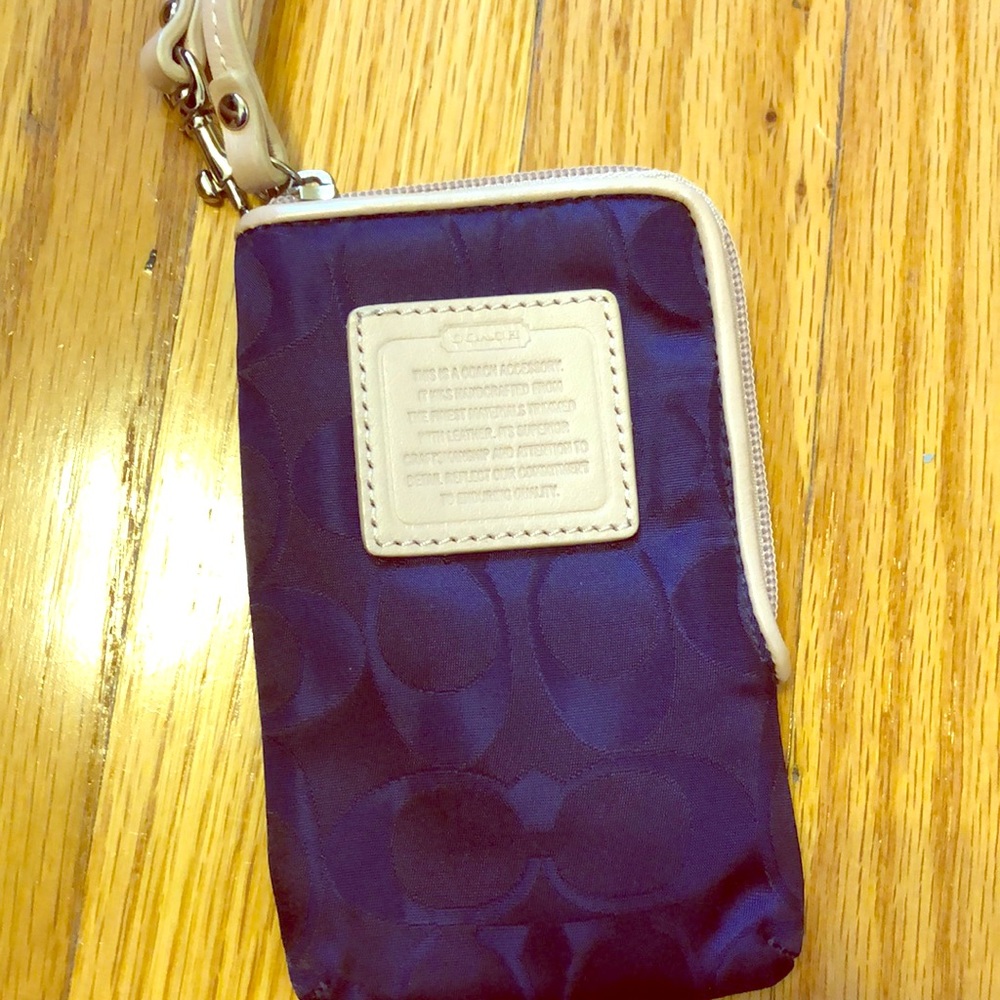 Never Used Coach wristlet